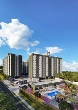 Apartamento com 02 dormitórios no Residencial Viena 