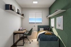 Apartamento com 02 dormitórios no Residencial Viena 