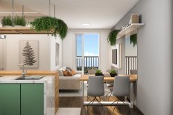 Apartamento com 02 dormitórios no Residencial Viena 