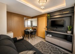 Apartamento com 02 dormitórios no Condomínio Estação Brasil 