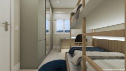 Apartamento com 02 dormitórios no Residencial Torino 