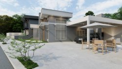 Casa plana de Esquina com 03 dormitórios no Bairro Metzler 