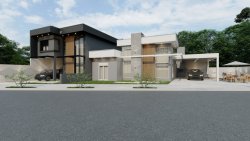 Casa plana de Esquina com 03 dormitórios no Bairro Metzler 
