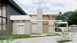 Casa plana de Esquina com 03 dormitórios no Bairro Metzler 