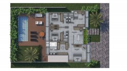 Casa com 04 suítes no Residencial Horizon 