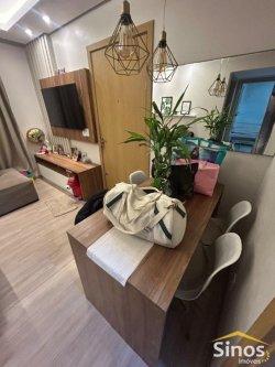 Apartamento térreo com 02 dormitórios semimobiliado no Condomínio Estação Brasil 