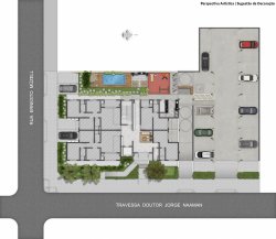 Apartamento 02 dormitórios no Residencial Algarve 