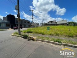 Terreno de esquina com 379m² no Loteamento Chácara Hamburguesa  