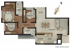 Apartamento com 03 Suítes no Look Residence 