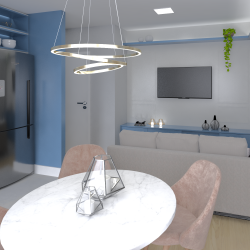 Apartamentos de 01 e 02 dormitórios no Residencial Viena 