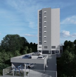 Apartamentos de 01 e 02 dormitórios no Residencial Viena 