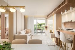Apartamento com 03 dormitórios com suíte no Residencial Jardins 