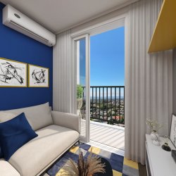 Apartamentos de 02 dormitórios no Residencial Milão 