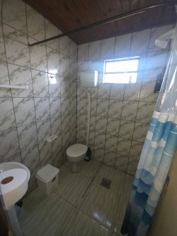 Terreno com chalé de 02 dormitórios no Bairro Feitoria 