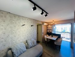 Apartamento com 02 dormitórios, sendo 01 dormitório transformado em closet no Residencial Bento Gonçalves 