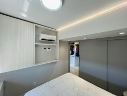 Apartamento com 02 dormitórios, sendo 01 dormitório transformado em closet no Residencial Bento Gonçalves 