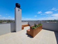 Apartamento térreo com pátio no Residencial Concept 
