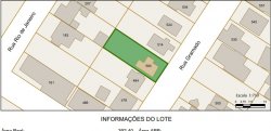 Terreno com 392,40m² no bairro Ouro Branco 