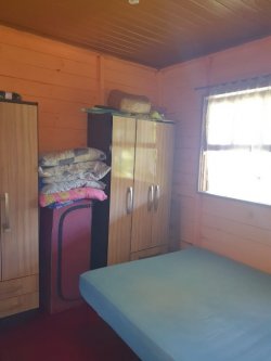 Terreno com duas casas no Passo dos Corvos  