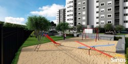 Apartamento no Residencial Reserva do Arvoredo, próximo a ULBRA 