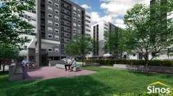 Apartamento no Residencial Reserva do Arvoredo, próximo a ULBRA 