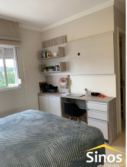 Apartamento com 03 dormitórios Semimobiliado no Edifício Jardim Vila Rosa 