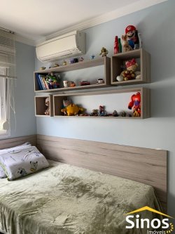 Apartamento com 03 dormitórios Semimobiliado no Edifício Jardim Vila Rosa 