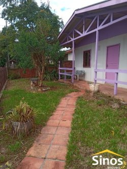 Terreno com casa no bairro Feitoria  