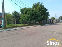 Terreno de esquina com casa no bairro Canudos 
