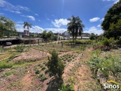 Terreno de esquina com casa no bairro Vila Nova 