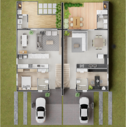 Casas no Condomínio Las Rochas 