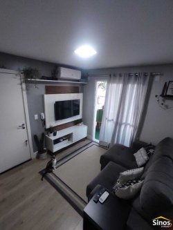 Apartamento com 02 dormitórios no bairro Canudos 