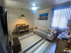Apartamento mobiliado com 02 dormitórios no bairro Rio dos Sinos 