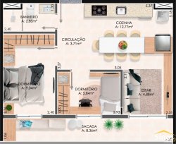Apartamentos no Residencial View Place - Refúgio Urbano 