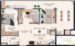 Apartamentos no Residencial View Place - Refúgio Urbano 
