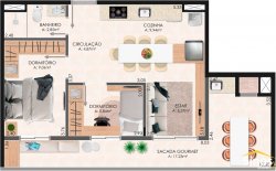 Apartamentos no Residencial View Place - Refúgio Urbano 