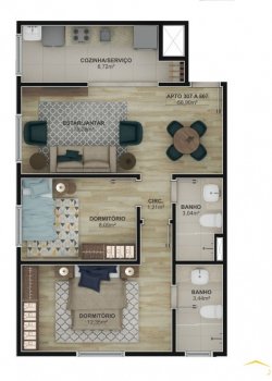 Apartamentos no Monreale Residence  