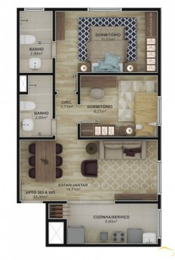 Apartamentos no Monreale Residence  