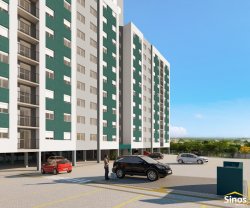 Apartamentos com 02 dormitórios no Residencial Monte Cristo 