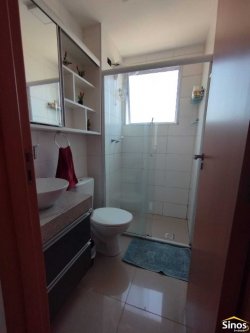 Apartamento com 02 dormitórios no Residencial Porto dos Sinos 