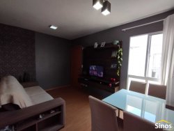 Apartamento com 02 dormitórios no Residencial Porto dos Sinos 