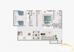 Apartamentos com 02 dormitórios no Cittá Turim Residencial 