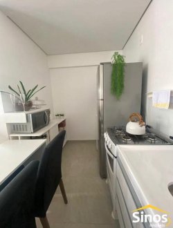 Studio no Residencial Alfa Center 