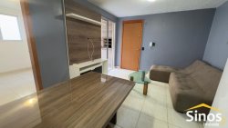 Apartamento mobiliado com 02 dormitórios para locação no Condomínio Elis Regina 