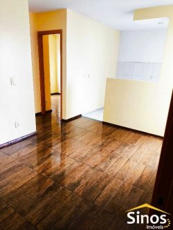 Apartamento com 02 dormitórios no Residencial Porto dos Sinos 