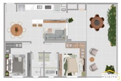 Apartamentos com 02 dormitórios no Residencial Cittá Siena 