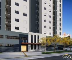 Apartamentos com 01 e 02 dormitórios no Residencial Athena 