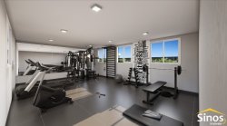 Apartamentos com 01 e 02 dormitórios no Residencial Athena 