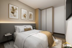 Apartamentos com 01 e 02 dormitórios no Residencial Athena 