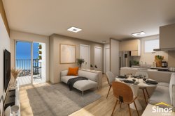 Apartamentos com 01 e 02 dormitórios no Residencial Athena 